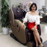 Ghế Massage toàn thân cao cấp MBH model KS-668 màu rêu- đem