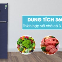Tủ lạnh Beko inverter 360 lít RDNT360E50VZWB