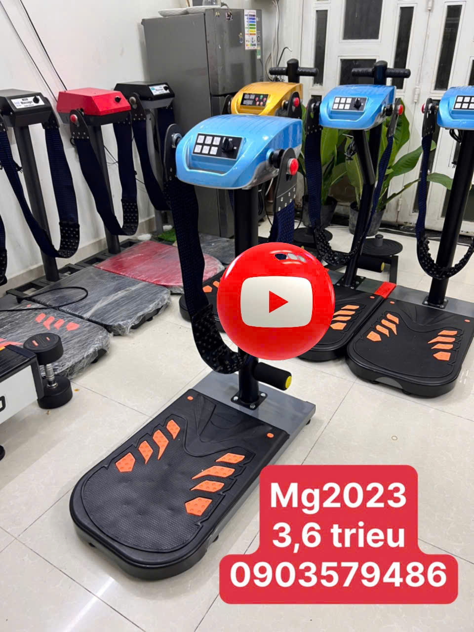 máy massage bụng đứng 4