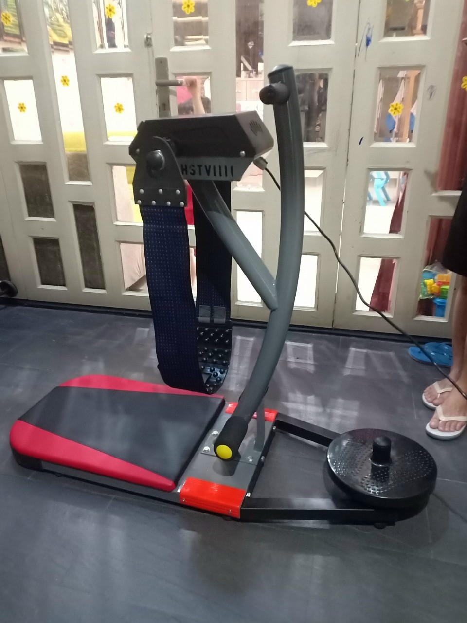 Cách sử dụng Máy massage bụng đứng