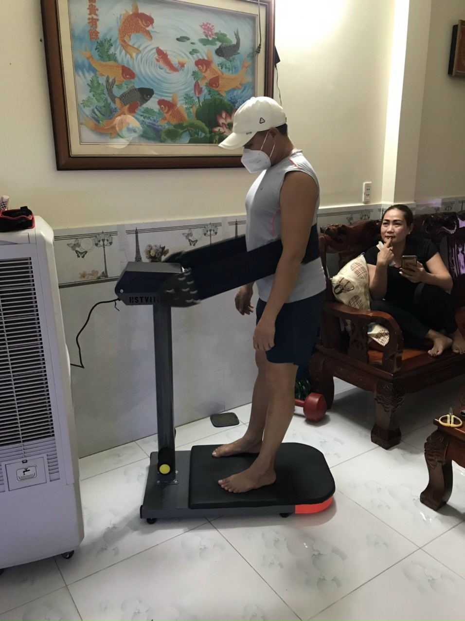 Cách sử dụng Máy mát xa bụng
