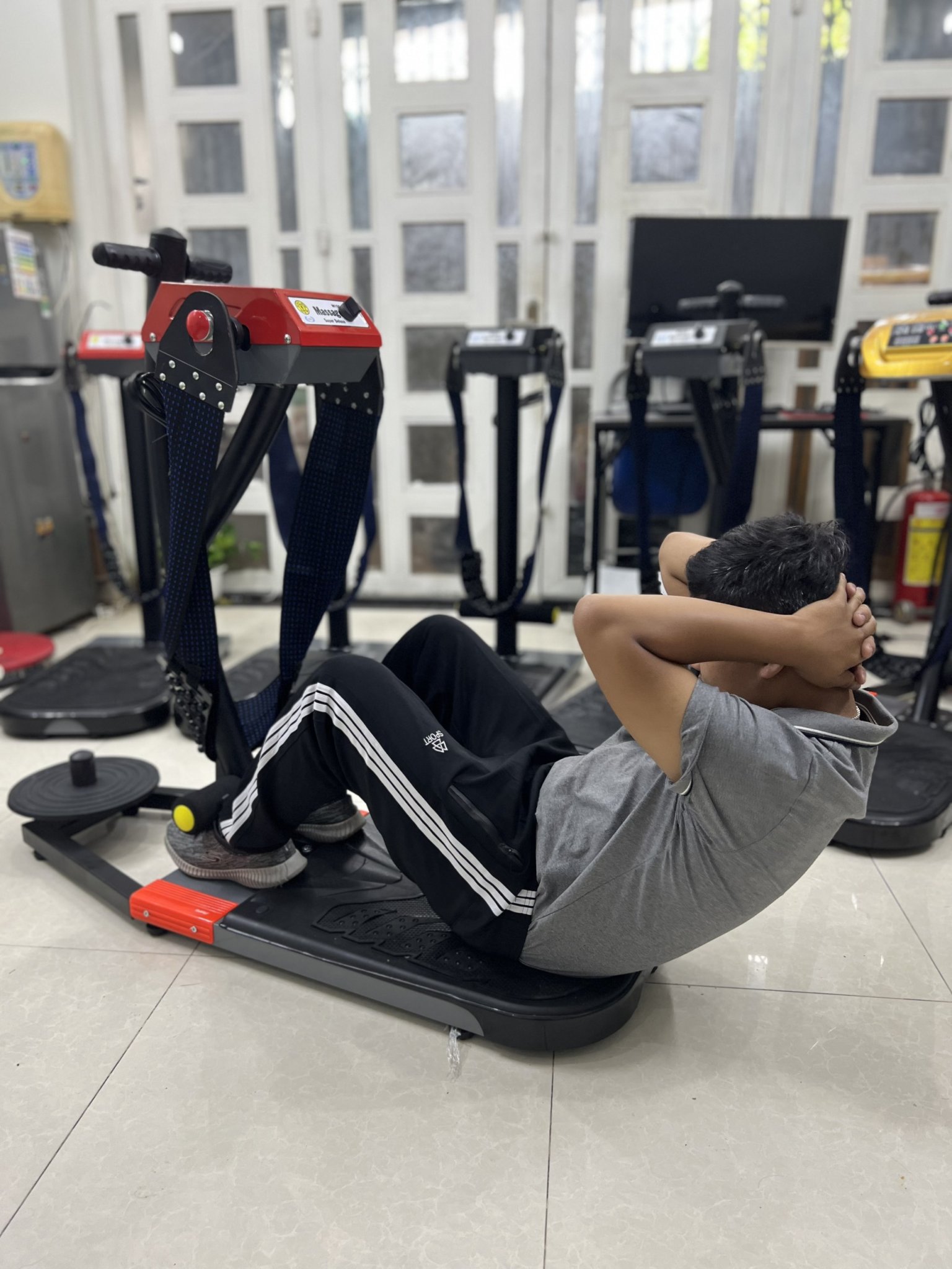 Máy run matxa bụng có tác dụng phụ gì không ?