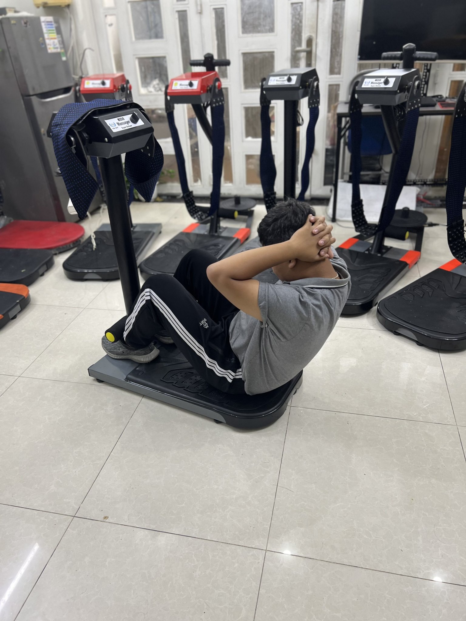 Máy rung tan mỡ bụng là gì ?