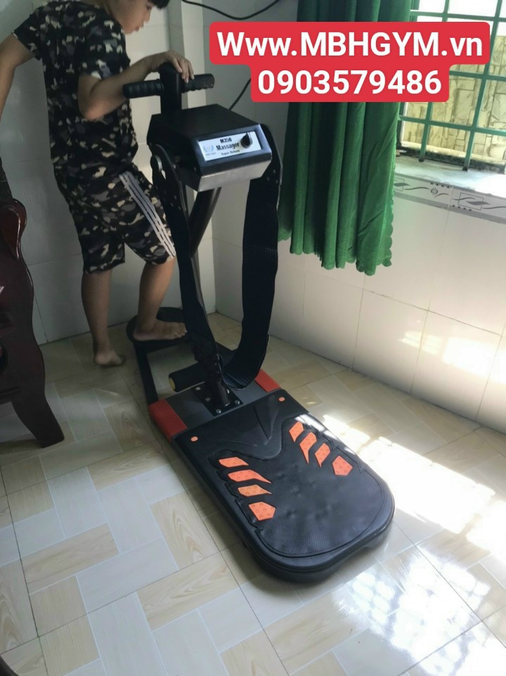 Trải nghiệm thư giãn tuyệt vời với Máy massage tan mỡ bụng đứng