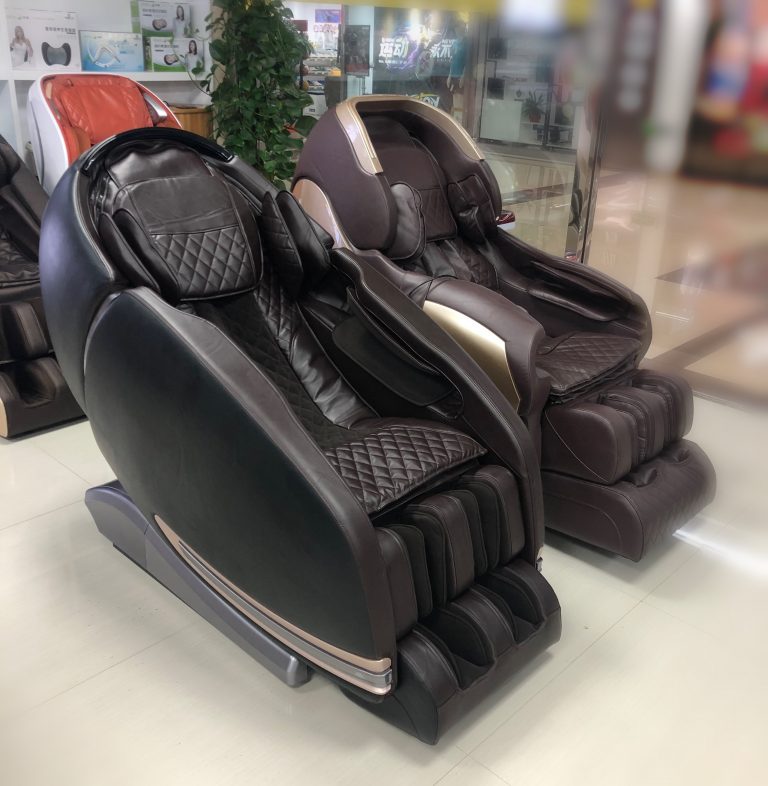 Ghế massage toàn thân Luxury 4D mode KS-828 màu đen vàng